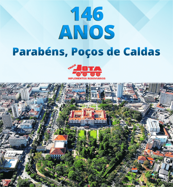 Poços de Caldas completa 146 anos